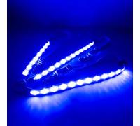 MoonyLI Collier de cuirasse de Cheval LED réglable USB Rechargeable Cheval Bride Licou lumière de sécurité Chevaux Ceinture de Cou équipement de sécurité équestre
