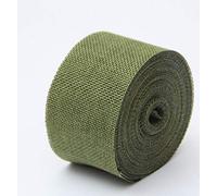 MoonyLI Ruban de Jute Rouleau Bricolage Couture Artisanat vêtements Accessoires Sangle Ruban d'artisanat 10 mètres, 5 cm Ruban de Toile de Jute