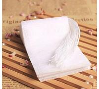 MoonyLI Sachet de thé, Cordon de Sachet de thé Sachet de thé Filtre à thé jetable, sachets de Sachet de thé vides, adapté aux Fruits thé Fleurs de thé épices en Poudre à Base de Plantes (100 pièces)