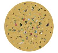 MOOOI CARPETS tapis GARDEN OF EDEN ROUND Signature collection (Jaune Ø 350 cm - Polyamide à poils bas)