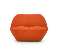 MOOOI fauteuil KISSS LOUNGE CHAIR (552 - Tissu Kvadrat Divina 3)