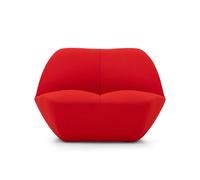 MOOOI fauteuil KISSS LOUNGE CHAIR (623 - Tissu Kvadrat Divina 3)