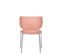 Moooi Hana Chaise De Salle À Manger Dusty Pink/Chrome Empilable