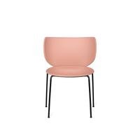 Moooi Hana Chaise De Salle À Manger Dusty Pink/Noir Empilable