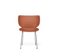 Moooi Hana Chaise De Salle À Manger Terracotta/Chrome