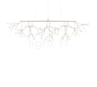 Moooi Heracleum linéaire Suspension LED cuivre - longueur du câble 1000 cm