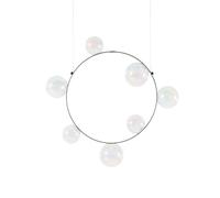 Moooi Hubble Bubble 7 Pendelleuchte, verre irisé