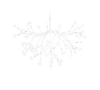 MOOOI lampe à suspension HERACLEUM III SUSPENDED LARGE (Blanc - Métal et polycarbonate)