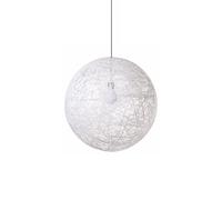 MOOOI lampe à suspension RANDOM LIGHT II LED (Ø 50 cm blanc, câble 4 mètres - Fibre de verre)