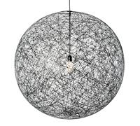 MOOOI lampe à suspension RANDOM LIGHT II LED (Ø 105 cm noir, câble 4 mètres - Fibre de verre)
