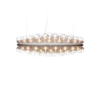 MOOOI lampe à suspension PROP LIGHT ROUND DOUBLE (2700K - PMMA et verre)