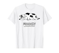 Moooody Cow Farmer Funny Moody Bovins Élevage laitier T-Shirt