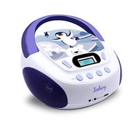 METRONIC 477179 Lecteur CD MP3 Iceberg enfant avec port USB et entrée audio, sortie casque
