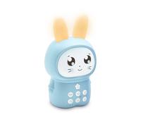 mooov 477511 Veilleuse Lapin Flocon avec Bruits Blanc, 16 Sons Apaisants, Rechargeable - Bleu