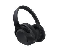 mooov 618323 Casque Bluetooth sans Fil ANC à réduction de Bruit Active Plaible - Micro intégré pour Appel - Rechargeable avec 30H d'Autonimie - Effet Audio Spatial et Réglages sur Casque - Noir
