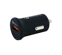 MOOOV 730301 Chargeur Allume-cigares 1 USB 3.0 A Quick Charge Noir