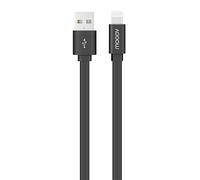 Mooov 732049 Câble pour Iphone et Ipad Plat Data et Charge 2 M Noir