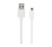 mooov 732071 Câble Plat Micro USB 1 m Blanc