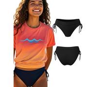 MOOPRA Maillot de Bain Menstruel pour Adolescente | Technologie AquaSecure | Flux Léger et Moyen | Protection menstruelle Piscine & Mer | Écologiques et Réutilisables | Jeunes Filles et Ado