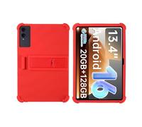 MOOPW Coque pour TABWEE T60 Pro Tablette 13.4 Pouce Libération 2025 Souple Silicone Antichoc Support Coque Caoutchouc Adaptée aux Enfants Protection Housse Etuis