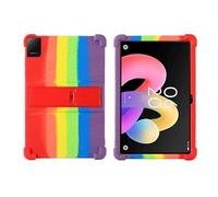 MOOPW Coque pour TCL Tab 10L Gen4 Tablette 10.1 Pouce Modèle 8483A Souple Silicone Antichoc Support Coque Caoutchouc Couverture complète Protection Housse Etuis