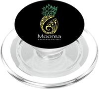 Moorea Ananas de Tatouage Tribal polynésien PopSockets PopGrip pour MagSafe