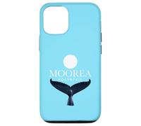 Moorea Polynesie Coucher de Soleil Queue de Baleine Coque pour iPhone 12/12 Pro