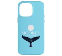 Moorea Polynesie Coucher de Soleil Queue de Baleine Coque pour iPhone 14 Pro Max