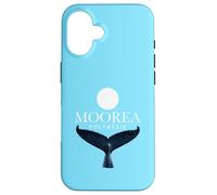 Moorea Polynesie Coucher de Soleil Queue de Baleine Coque pour iPhone 16