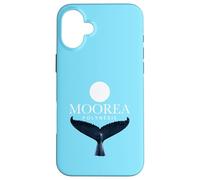 Moorea Polynesie Coucher de Soleil Queue de Baleine Coque pour iPhone 16 Plus