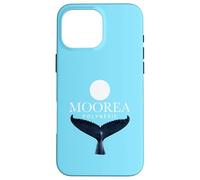 Moorea Polynesie Coucher de Soleil Queue de Baleine Coque pour iPhone 16 Pro Max