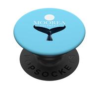 Moorea Polynesie Coucher de Soleil Queue de Baleine PopSockets PopGrip Adhésif