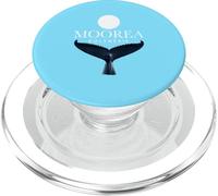 Moorea Polynesie Coucher de Soleil Queue de Baleine PopSockets PopGrip pour MagSafe