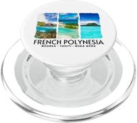 Moorea Tahiti Bora Bora PopSockets PopGrip pour MagSafe