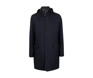 Moorer - Redon-Pum Manteau - Homme - Manteaux - Bleu - Taille: M