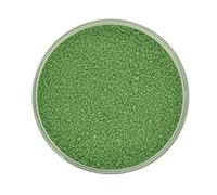 moorg Sable coloré vert pour décorations 370 g, sable coloré pour vases en verre, rite du sable, fin 0,2-0,6 mm, idéal pour vos idées décoratives