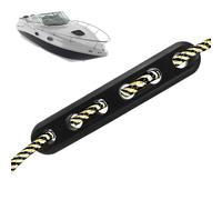 Mooring Snubber - Heavy Duty Rubber Marine Dock Accessory, Noise Reducing Boat Line Snubber for Anchoring Docking Sailing | Marine Shock Absorber for River Coastal Lake Boating