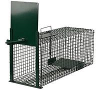 Moorland Piege a Rat Cage Trappe Chat Piège Vivant réutilisable 60x23x23cm - Piege a Animaux - Piege a Fouine Vivant Renards, Rats, Martre, Cage, ragondin, Lapin, mouffette, rongeurs - 5001