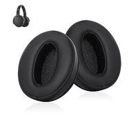 Moorle Paire de coussinets de rechange pour casque HD 450BT, compatible avec Sennheiser HD 4.50BT, HD 485, HD 4.40BT, 1 paire de coussinets d'oreille de rechange en cuir protéiné et mémoire de forme