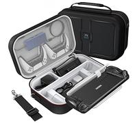 Mooroer Étui pour Steam Deck Protection pour Steam Deck Housse de Transport Rigide et Portable pour Valve Steam Deck avec Rangement pour la Console et Les Accessoires Steam Deck, Noir