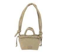 MOOS Capsule rembourrée beige - Sac rembourré, sac pour femme, Shopping Bag, confortable et polyvalent, qualité et résistance, 16 x 10 x 16 cm