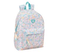 MOOS FIORI - Sac à dos pour ordinateur portable 14,1", idéal pour les jeunes de différents âges, confortable et polyvalent, qualité et résistance, 31 x 13 x 43 cm