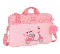 Moos Passion Sac à dos pour ordinateur portable jusqu'à 15,6", idéal pour enfants de différents âges, confortable et polyvalent, qualité et résistance, 40 x 4 x 27 cm, multicolore, M, Décontracté