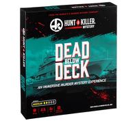 Moose Games Hunt A Killer Mystery Dead Below Deck. Un Jeu de mystère immersif sur Le Utilisez Les preuves réalistes et Les Documents pour Attraper Le Tueur de 1 à 5 Joueurs âgés de 14 Ans et