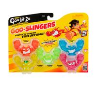 Moose Héros De Goo Jit Zu Folie Météore Lanceurs Goo Hyper Explosion Lanceurs Figurine Extensible 5 Cm 5 Unités