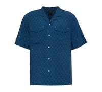 Moose Knuckles - Monogram Shirt - Homme - Chemises - Bleu - Taille: L