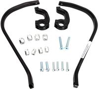 Moose Racing Contour 1491/1492 Universal 22mm, gardes-mains Noir Noir