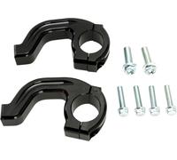Moose Racing Contour 1501/1502 28,6mm, support de garde-main Noir Noir