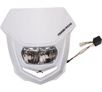 Moose Racing Halo LED, masque avant Blanc Blanc