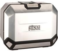 Moose Racing Kenai 36L/47L, boîtier latéral en aluminium 47L/Esquerda Argent Argent
